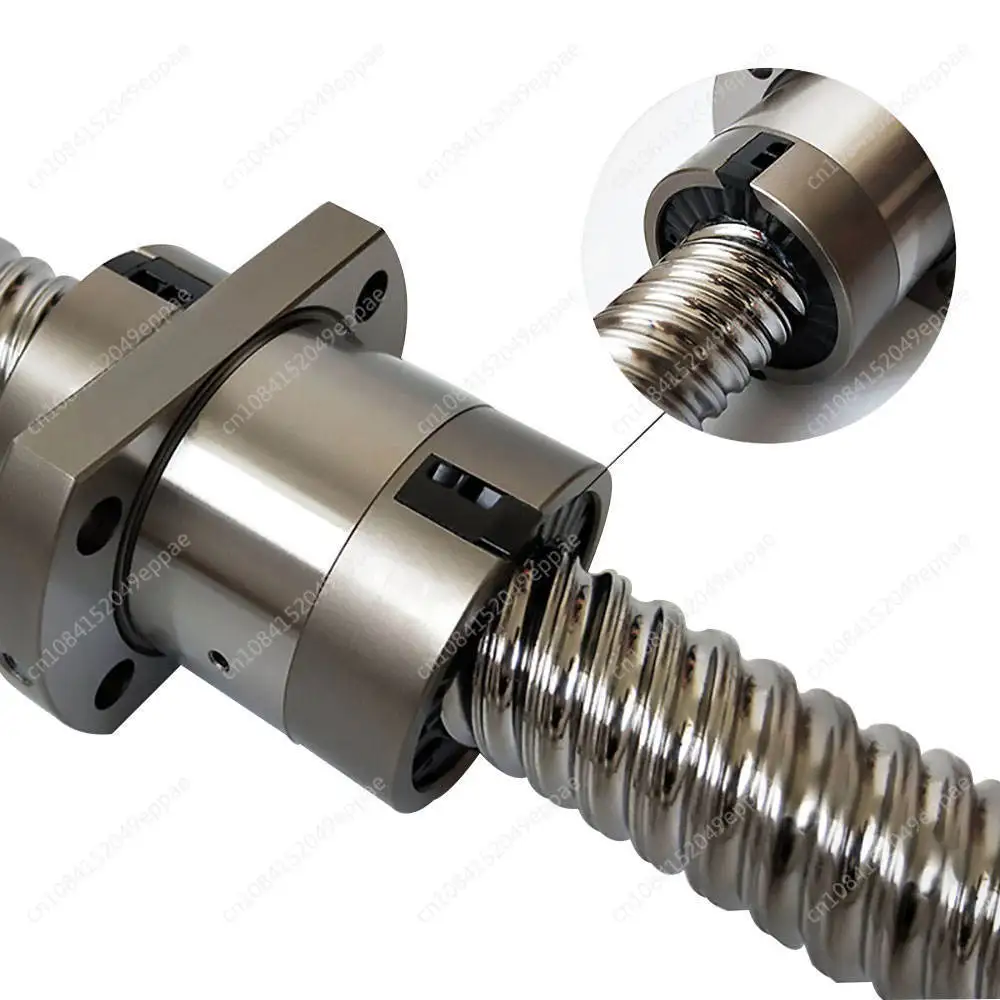 Free Machined SFU1605 Ball Screw SFU1605 200 250 300 350 400 450 500550mm C7 Roller Ballscrew With Single Ball Nut For CNC Parts