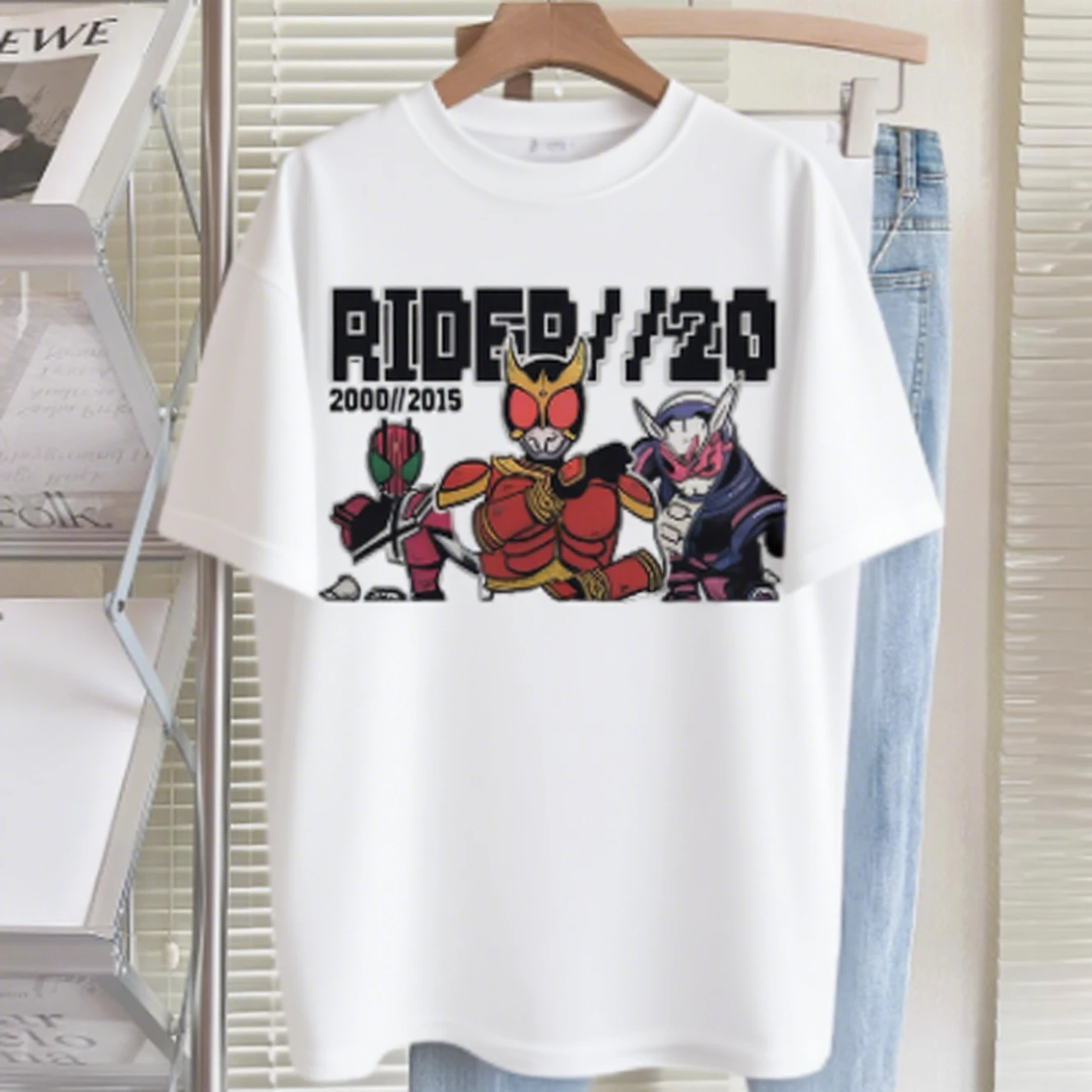 

Футболка из чистого хлопка Knight Masked Dragon Rider, высококачественный мужской нишевый оригинальный топ с короткими рукавами из японского аниме большого размера