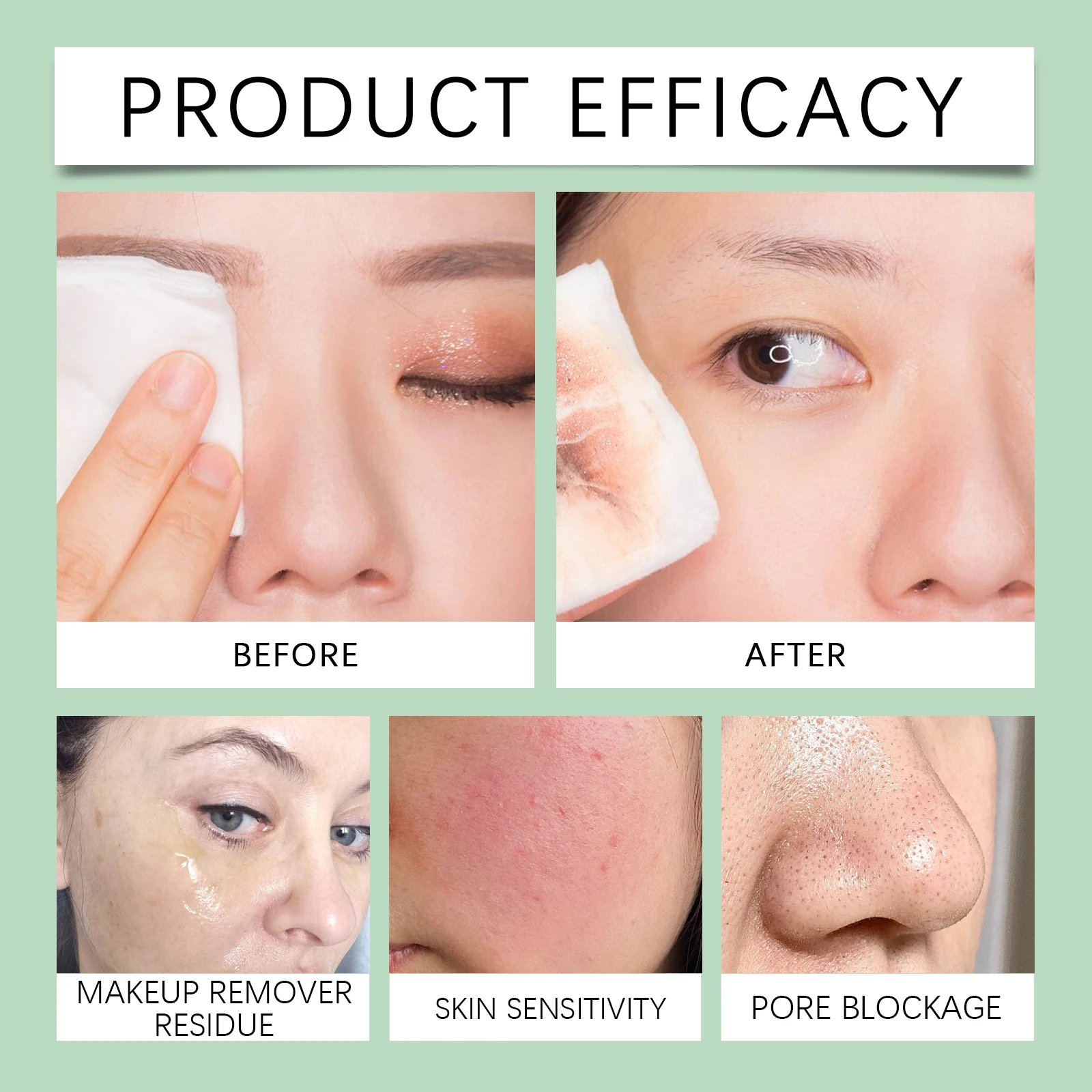 Cica Clear Cleansing Makeup Removal Oil Facial Makeup Remover Clean Pores Moisturizing Refreshing Non-Tight Cleansing Oil