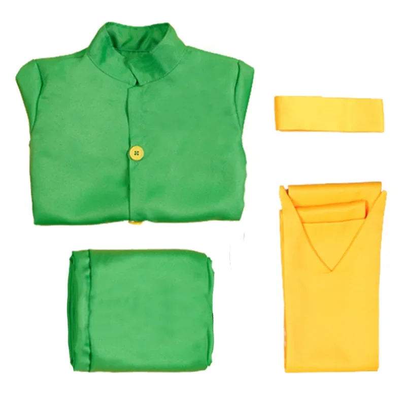 Kids Prins Le Petit Cosplay Kostuum Kinderen De Kleine Prins Groen Uniform Sjaal Animatiefilm Kostuums