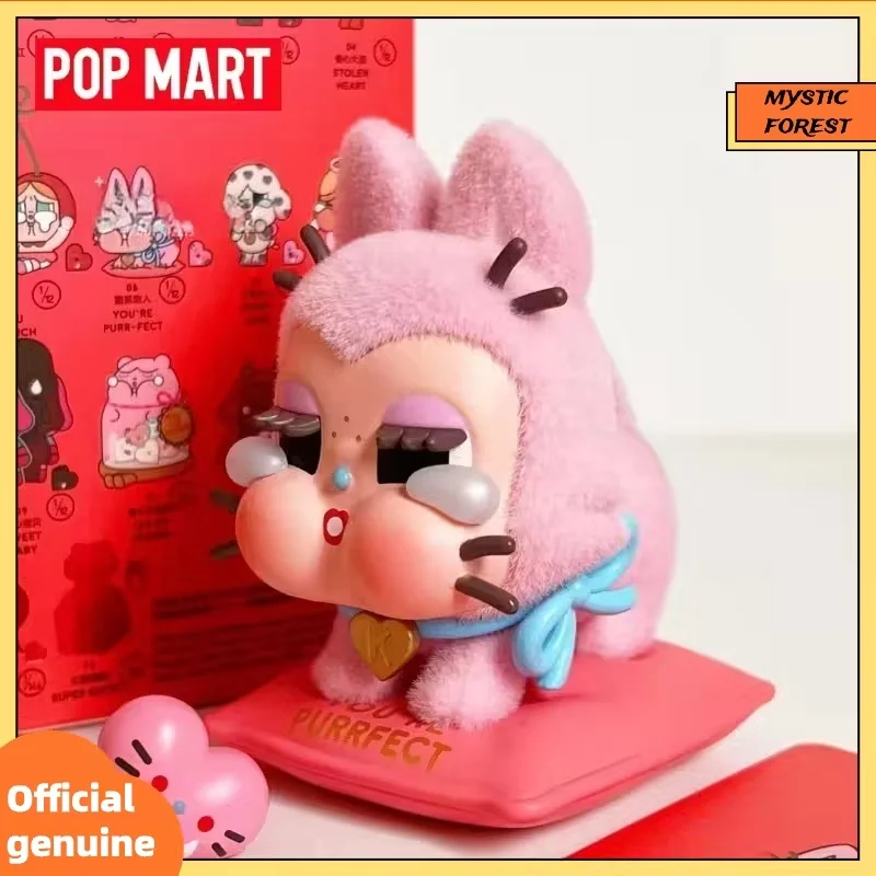 

IN STOCK POP MART Crybaby Love God's Tears Series Figurines Blind Box Ornament Decorations Toys Mystery Box Valentine's Day Gift