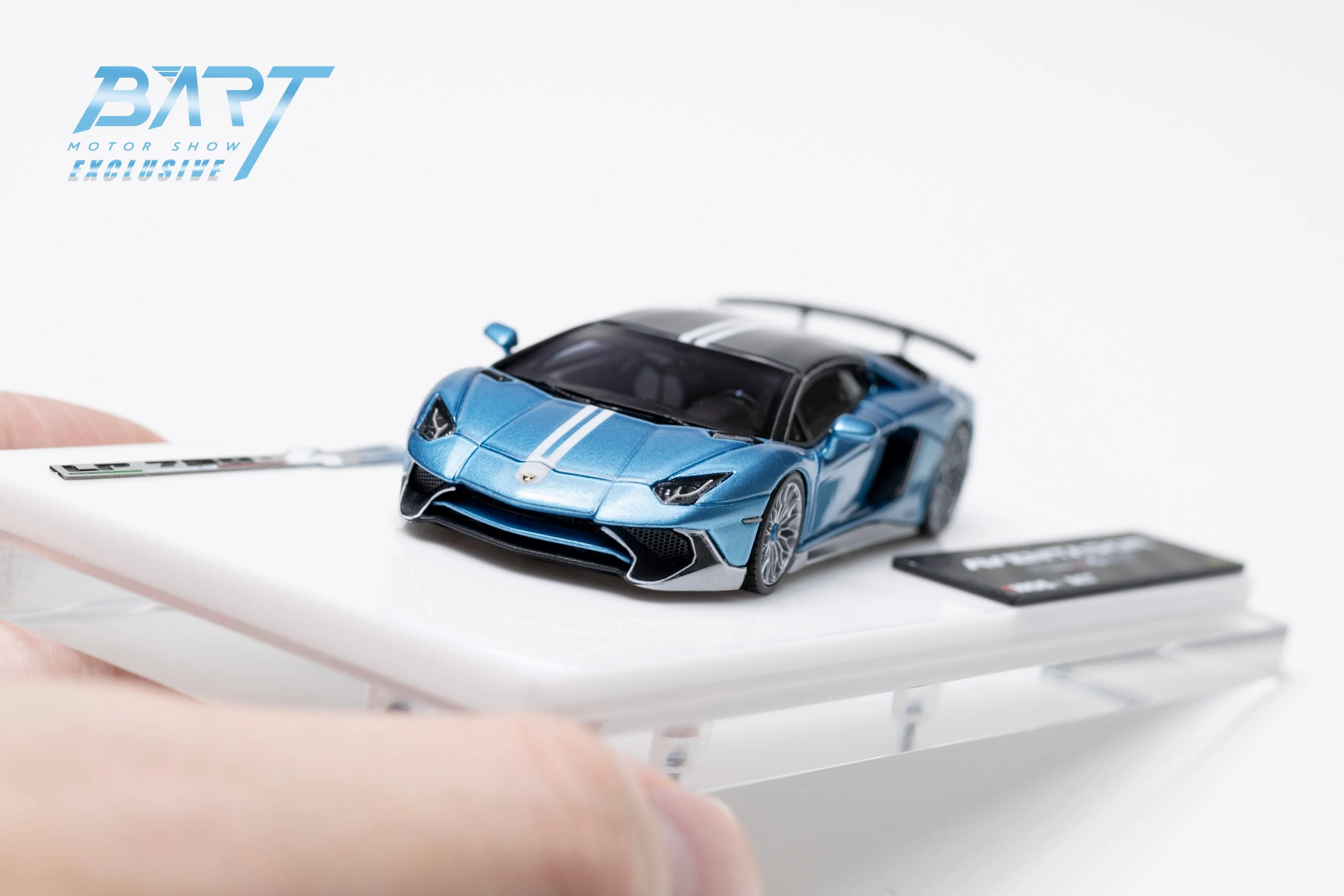 TARDIS x Bart 1:64,Motorshow Lamborghini LP750-4 SV,resin static