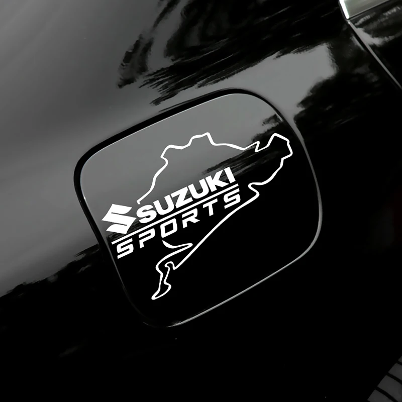 

Car Fuel Cap Reflective Sticker DIY Decoration For Suzuki Swift Vitara Ignis Kizashi SX4 Baleno Ertiga