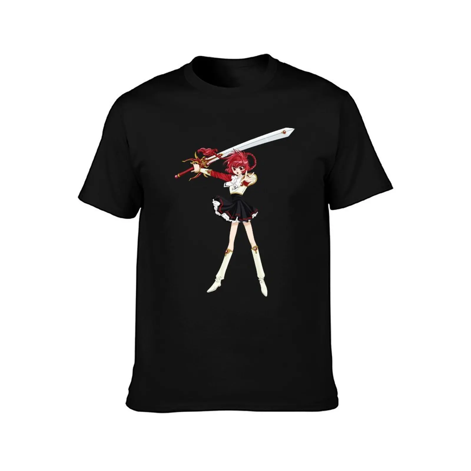 Magic Knight Rayearth - Hikaru Shidou T-Shirt Basic Casual Wear Short Sleeve Top