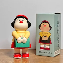 Doraemon cartoon chubby tiger girl cute toy gift figurine desktop ornament gift Pvc Model Collection Decoration Gift Toy
