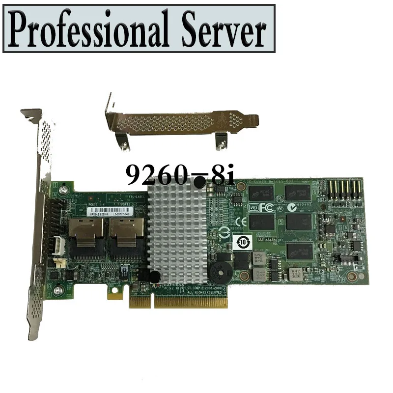 LSI MegaRAID 9260-8i RAID Controller Card SAS Sata PCI E 8-PORT RAID Expander Card