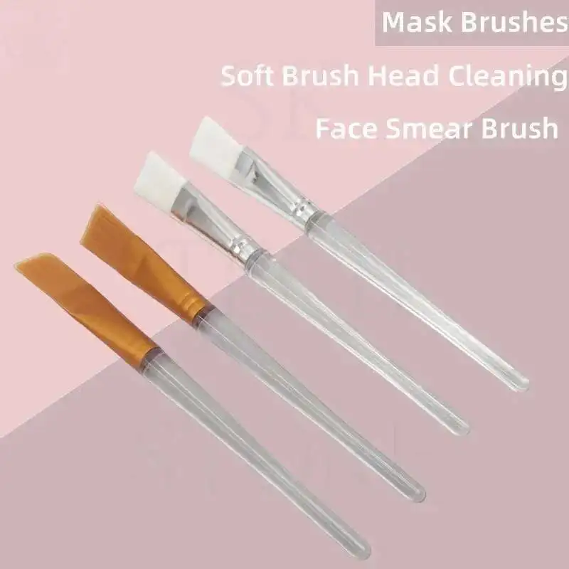 Mini cepillo de silicona para máscara, herramienta de fabricación de crema Facial para maquillaje, suministros de mezcla de viaje portátiles, herramientas cosméticas de maquillaje