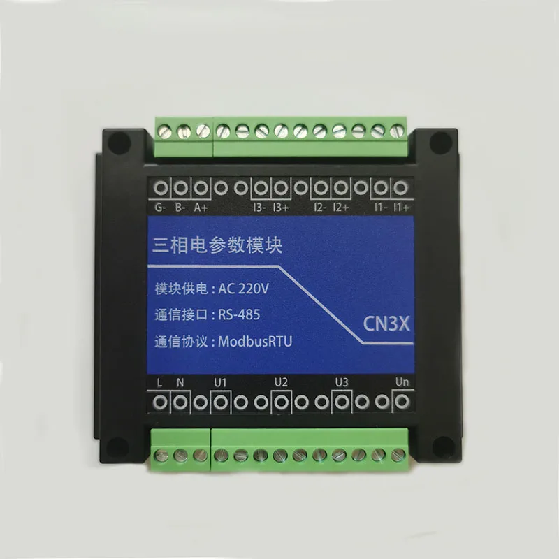 Three-phase Electric Energy Metering Module AC Parameter Voltage and Current Collection Power Monitoring 485 Communication