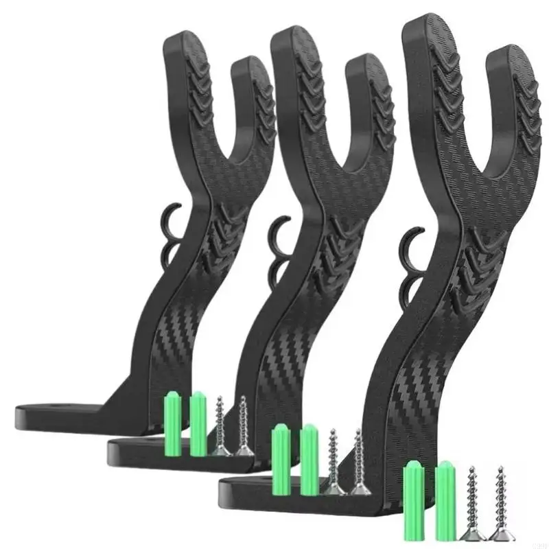 

G99F Space Saving Vertical Helme Hanger для мотоцикла ABS ABS Coating Wall Hook