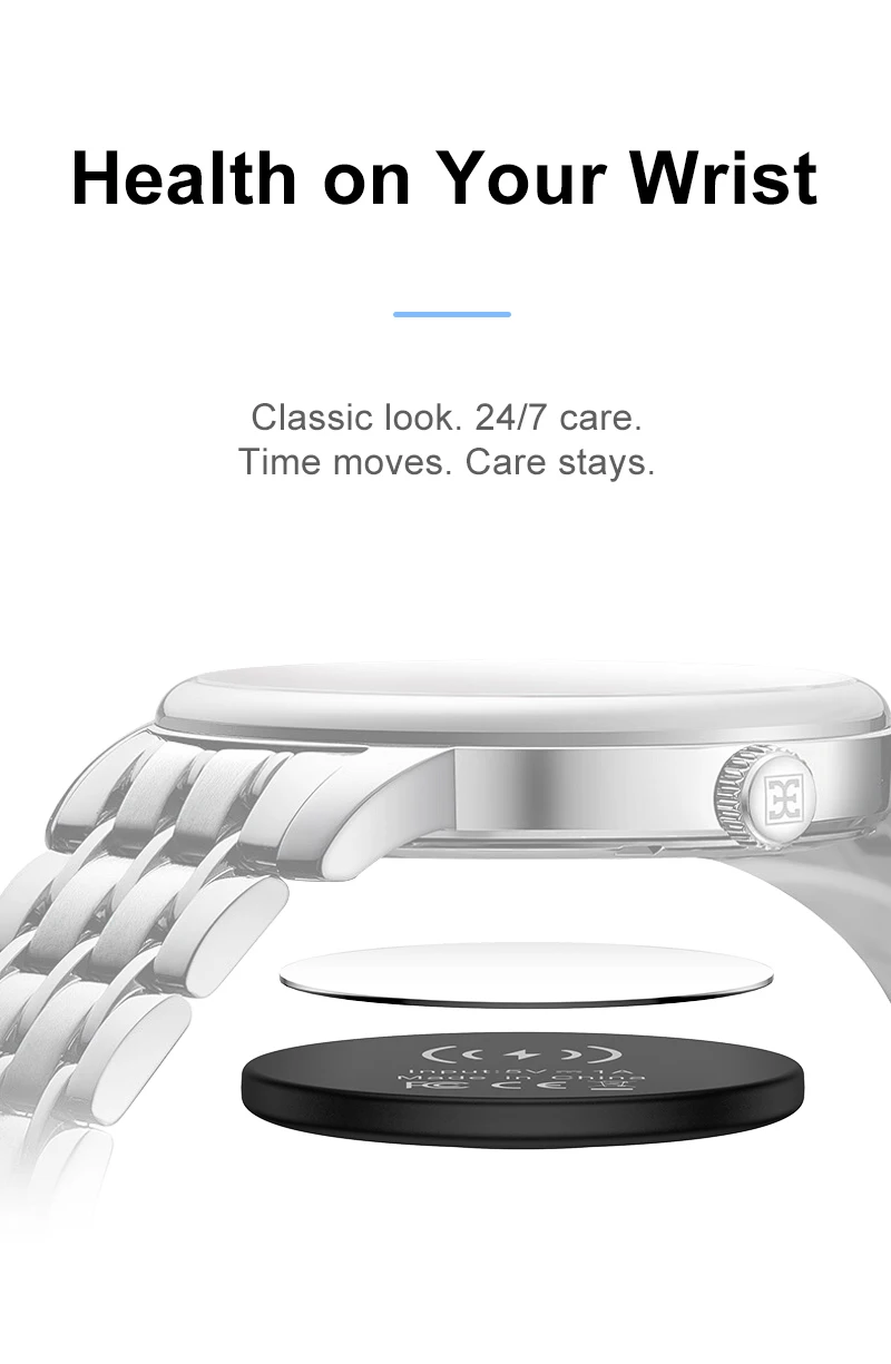 Intelligenter KI-Gesundheits-Detektionssticker für normale Uhren, KI-Gesundheits-Patch für jede Uhr, verwandeln Sie Ihre Uhr in eine Smartwatch. – Detail 3
