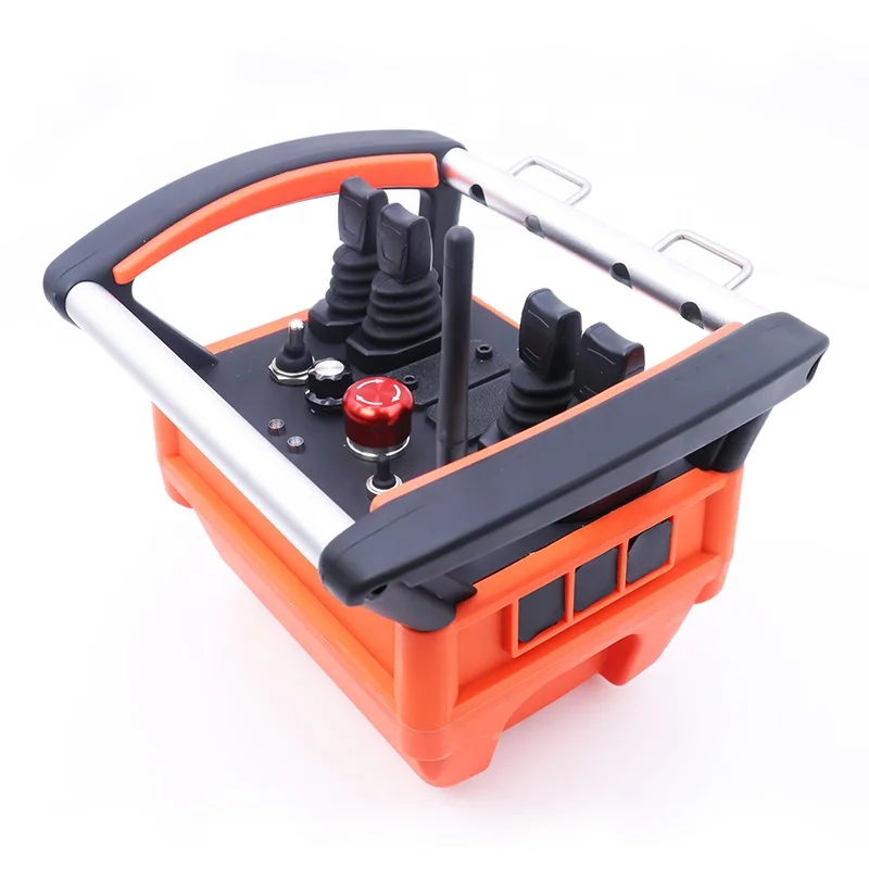 2026 SELL Convenient Excellent Waterproof Hydraulic Valve Joystick Proportional Truck Crane Radio Industrial Wireless Remote Con