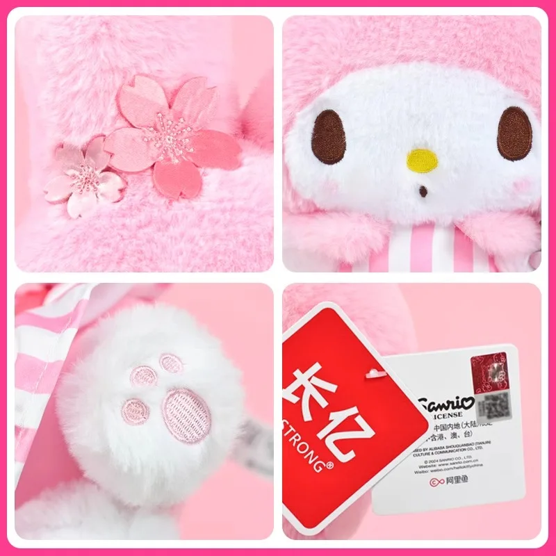 Genuino Anime Sakura Sanrio Hello Kitty Melody Kuromi Carino Peluche Peluche Cuscino Peluche Bambola Regalo Di Compleanno Per Le Ragazze Bambini