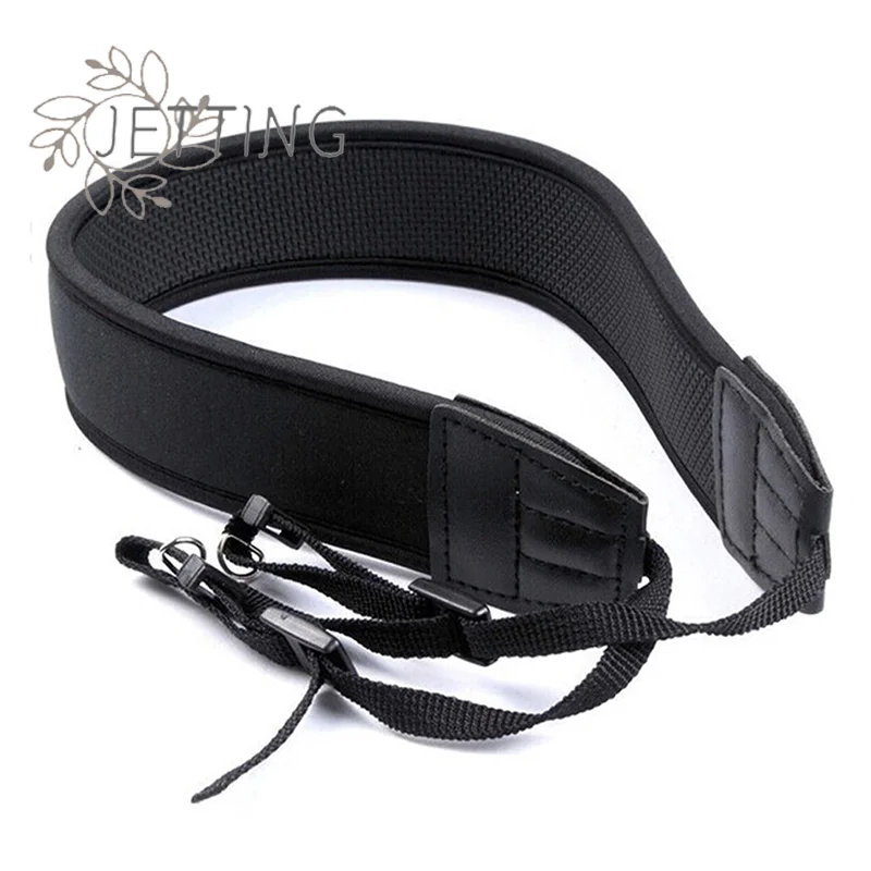 Hot Neck Shoulder Strap Belt Camera Shoulder Neck Straps Adjustable Thick Anti-slip Black Straps for Digital Camera