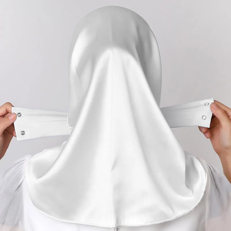 Hijab Muslim syal Dalaman Turban tutup dalam Hijab Islami wanita bungkus kepala instan Amira bungkus Bonnet topi penutup penuh