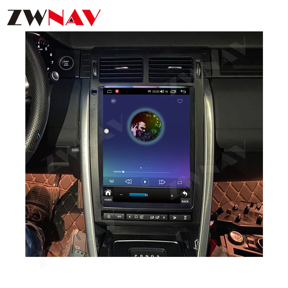 Voor Land Rover Discovery Sport 2015-2019 Tesla Stijl Android Auto Gps Navigatie Multimediaspeler Autoradio Head Unit Player