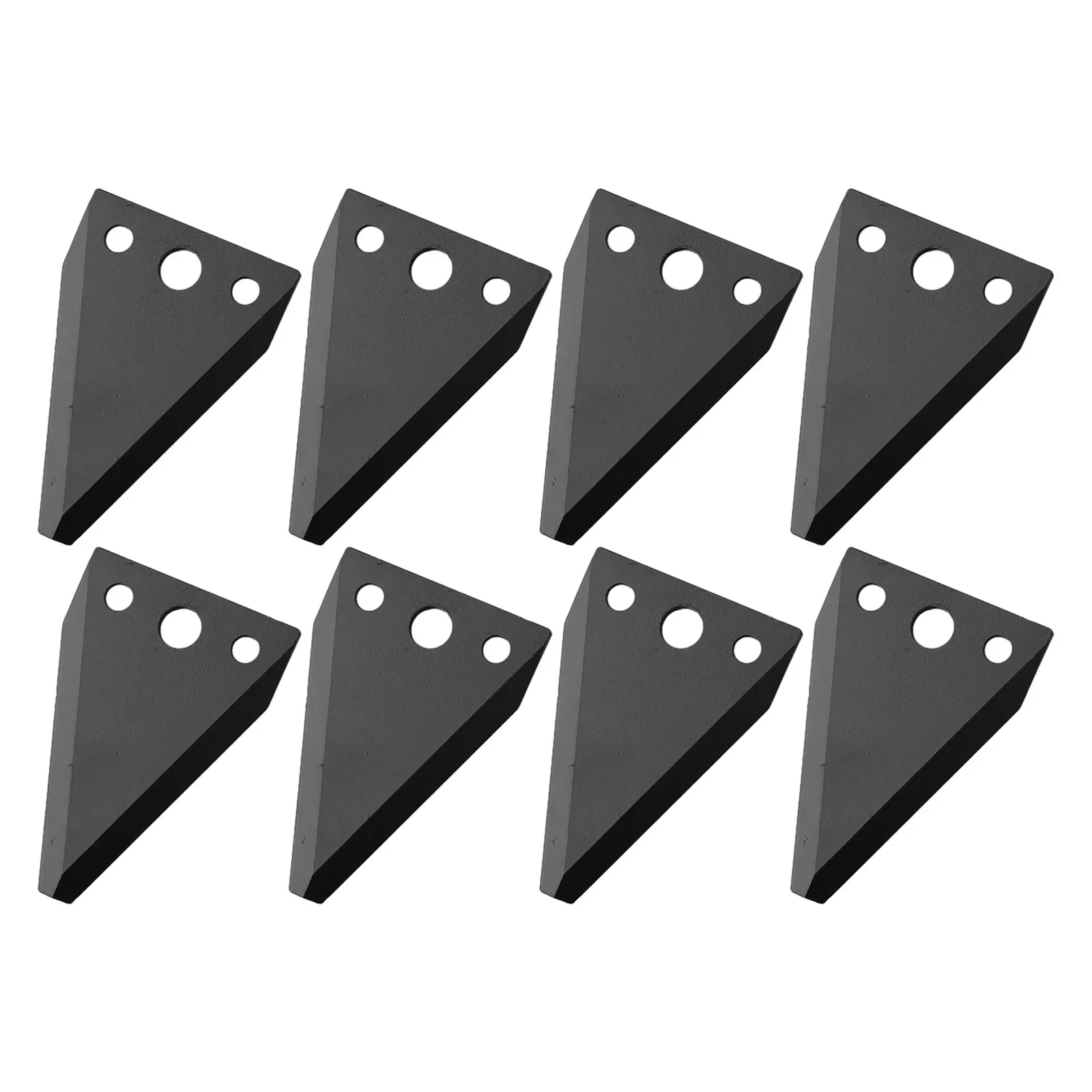 

8pcs Blades With16pcs Rivets For Sickle Mower Bar Kit For Trailblazer GW-P406732 GW-P406657 Garden Power Tools Replacement Parts