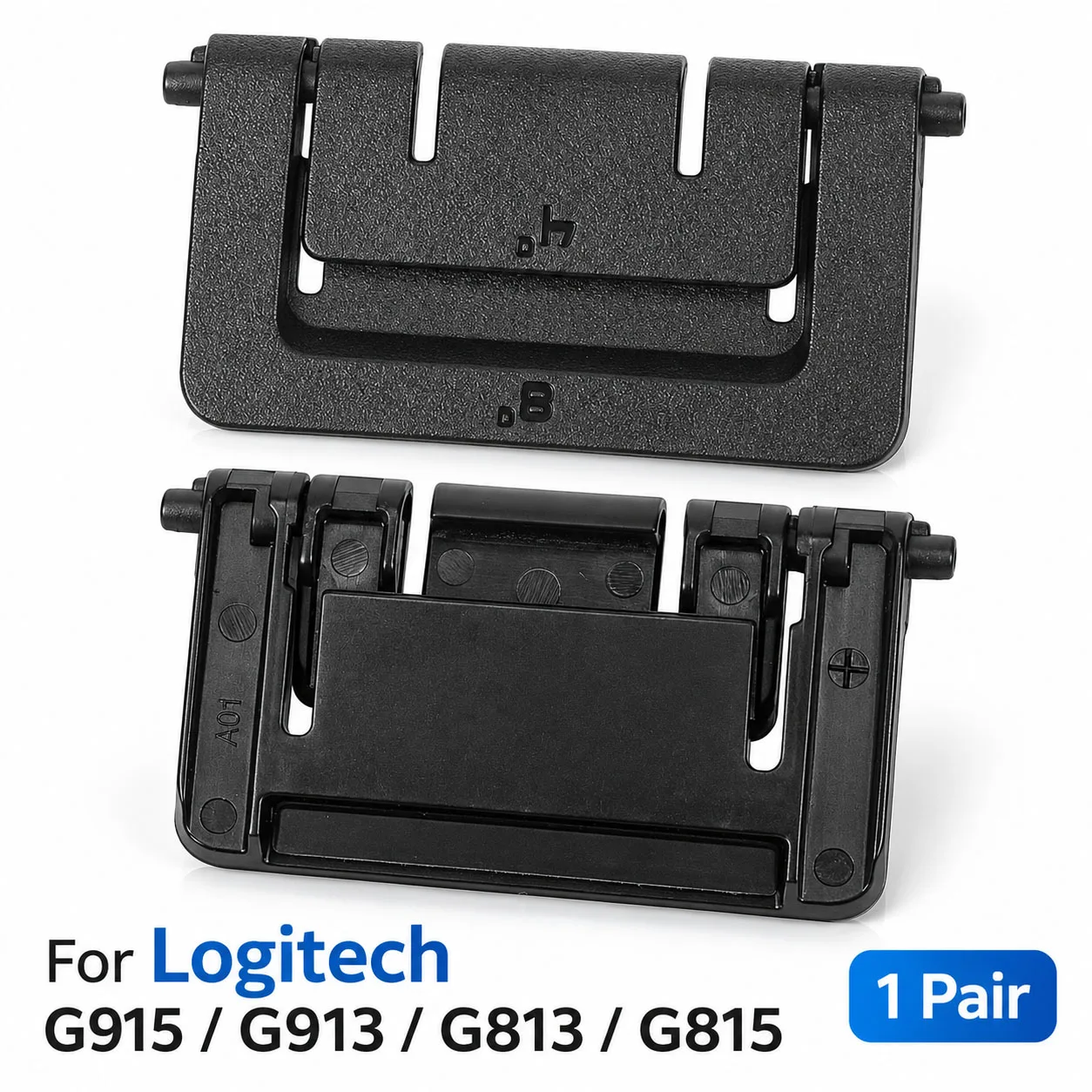 2/1 Pieces Black Keyboard Bracket Leg Stand for logitech G915 G913 G813 G815 Keyboard Replacement Foot Stand Leg Holder