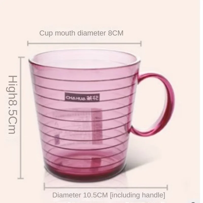 

CHAHUA Transparent Ring Mouthwash Cup Toothbrush Cup: The Ultimate Combo for a Refreshing Oral Care Experience