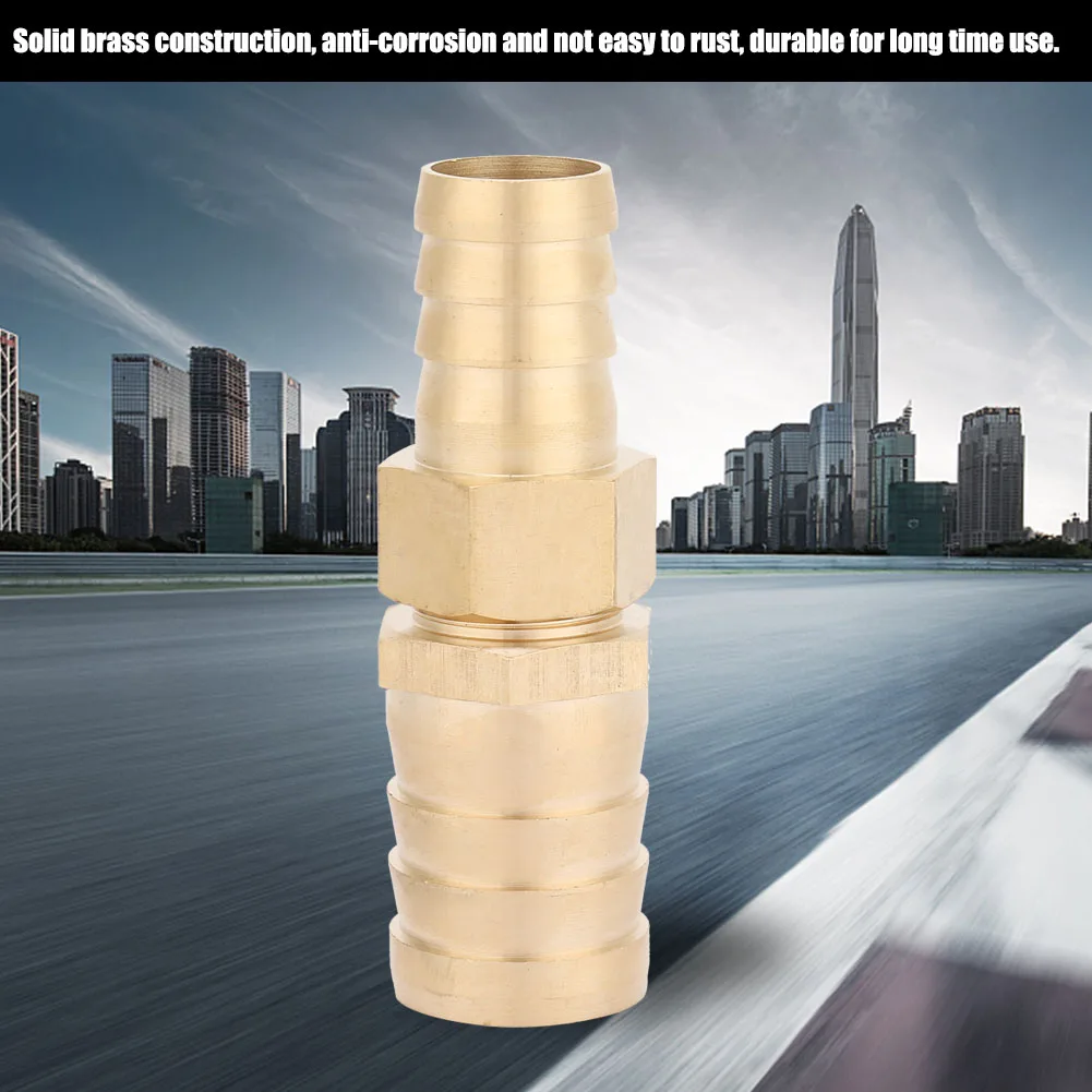 Barb Reducer Fitting Brass Barb Reducer Tube Splicer Joiner Pipe Fitting Connector Adapter Brass Barb Fitting Reducer Splicer