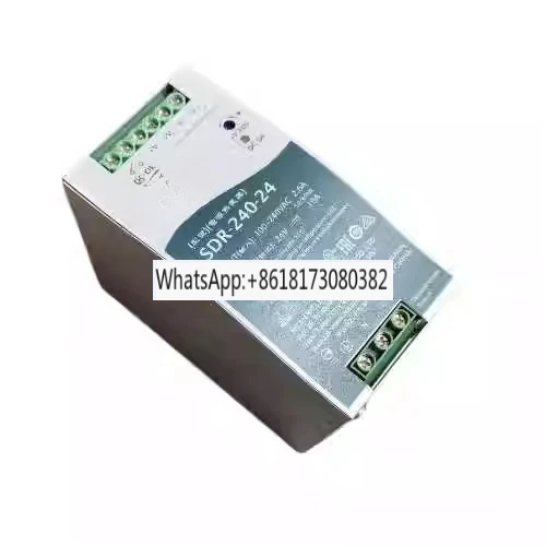 

Импульсный источник питания SDR-240-24, 240 Вт, 24 В, 10 А, для установки на DIN-рейку, для приводов двигателей