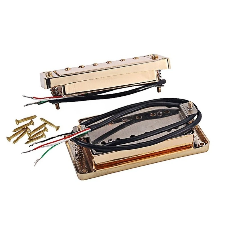 Suitable for 5-core wire gold LP pickup, bottom brass cover, household parts