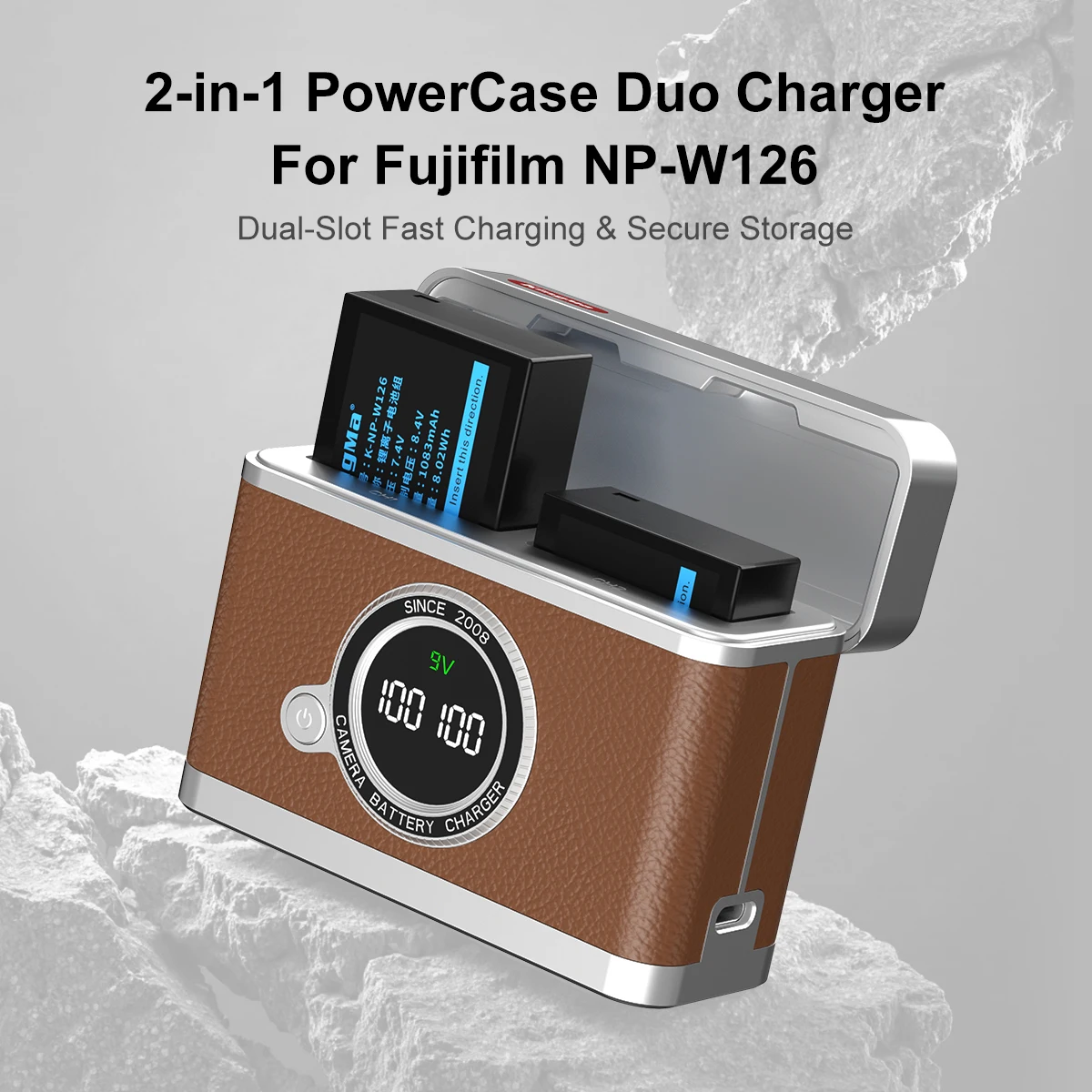 18W PD Fast Charger for NP-W12 - огляд і ціна Fujifilm Camera X-T30 Ii