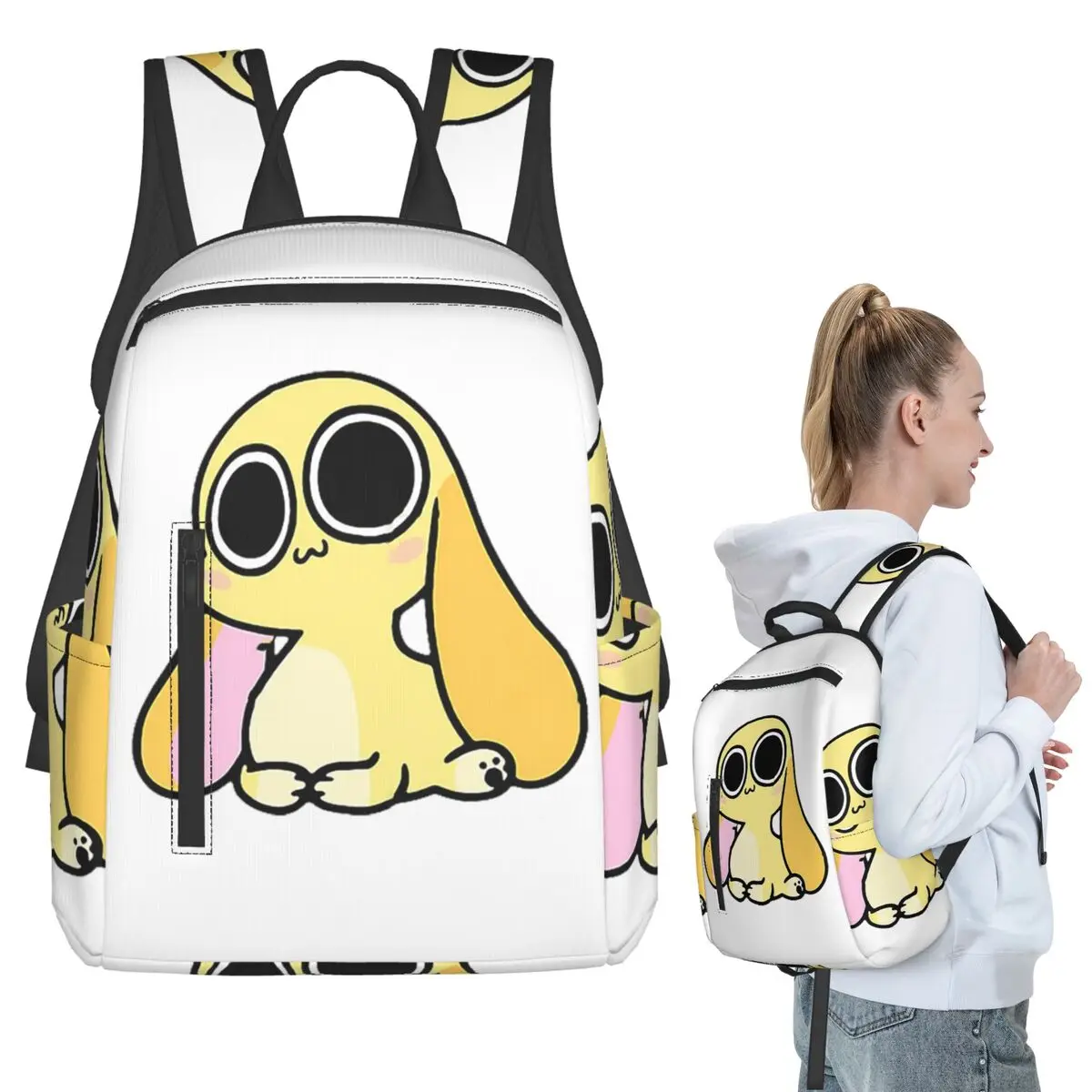 

Chikn Nuggit Merch Character Backpack Student BookBag Kids School Bag Computer Shoulder Bags Men Women