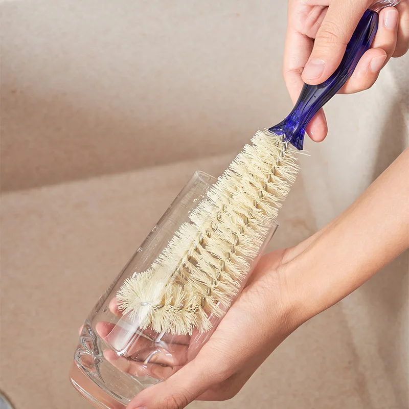 

Kitchen Cleaning Tools Drink Bottles Glass Scrubbers Cleaning Brush Wooden Bottle Cleaning Brush With Long/Short Handle