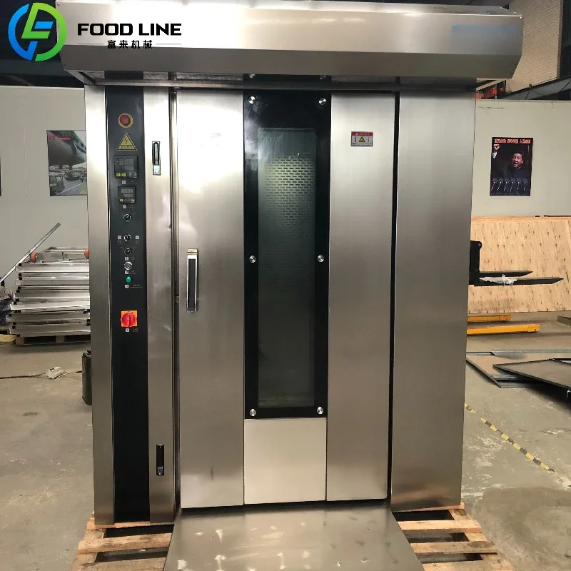Custom Rotating Pizza Oven Gas Electric Diesel Rotating Heat Oven For Large Bakeries Italian Rotating Chicken Vertical Oven