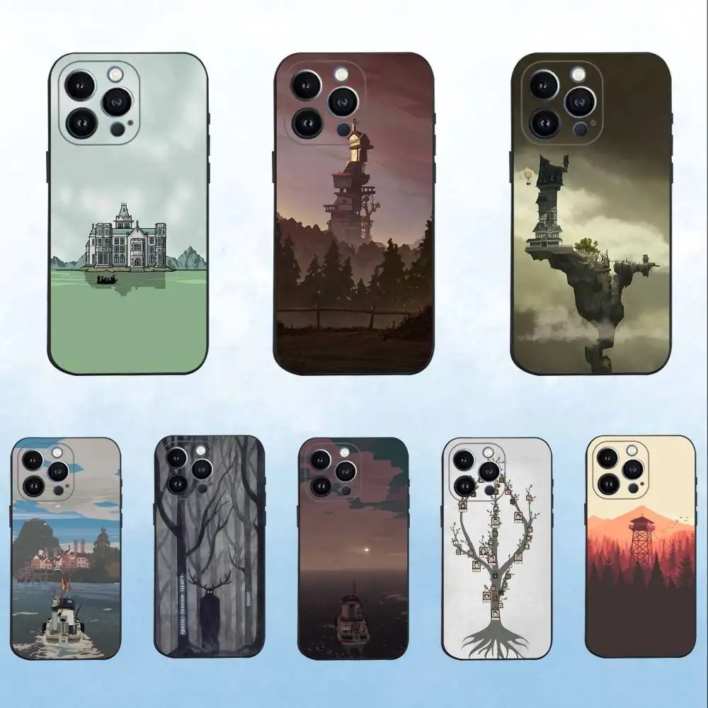 

Game R-Rusty L-Lake Phone Case For iPhone 16,15,14,13,12,11 Plus,Pro Max,XS,X,XR,SE,Mini,8,7,Soft Silicone Black Cover