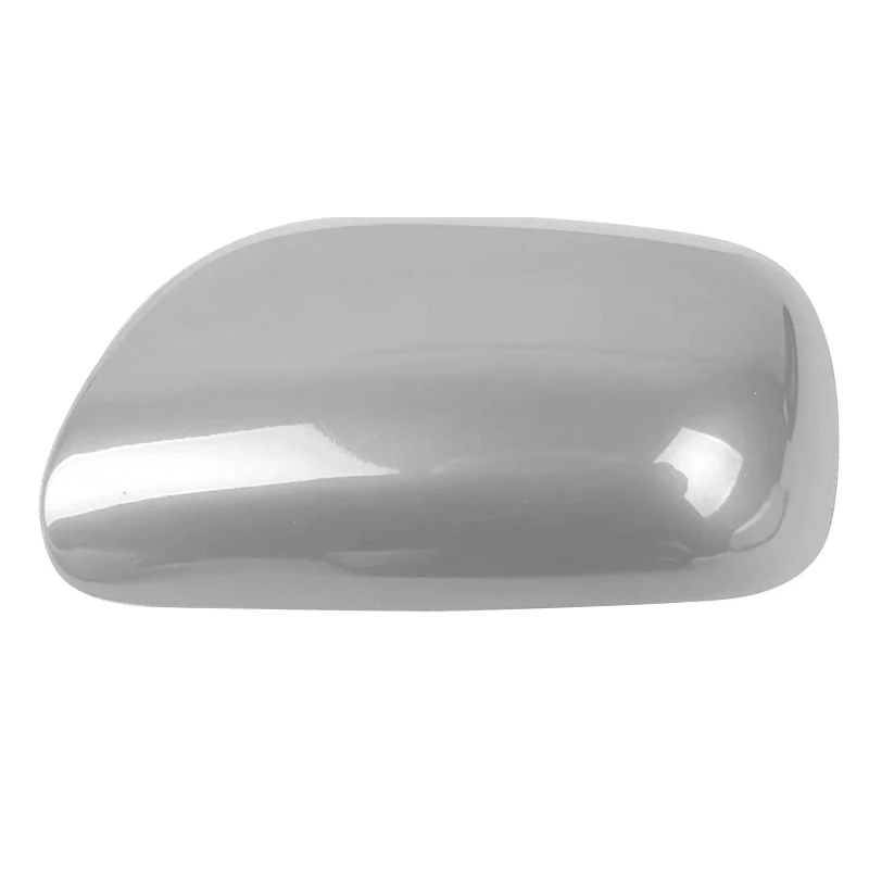 Car Left Side Rearview Door Wing Mirror Cover Cap Silver ABS Fit For Toyota Yaris 2007 2008 2009 2010 2011