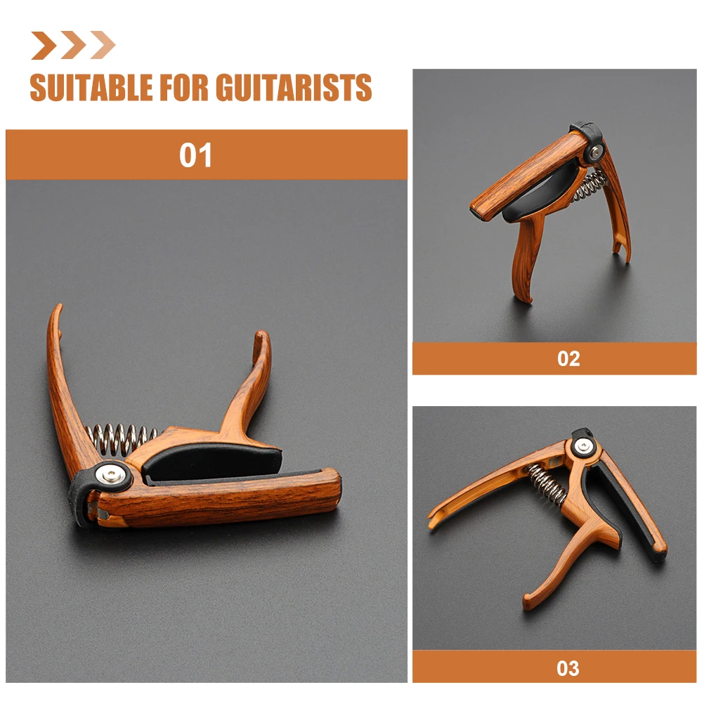 

Guitar Capo Musician Acoustic Accessories Capos Classical Suitable for Guitarists Zinc Alloy