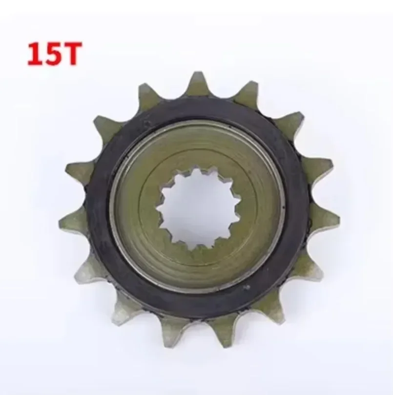 15T For CFMOTO 450MT 450mt 450 MT Small Silent Durable Motorcycle Front Sprocket Chain Wheel Front Fly Wheel Pinion