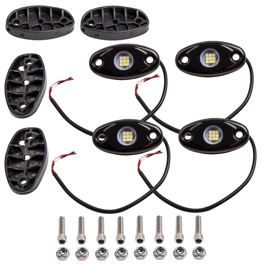 

9W LED Rock Light Underbody Lamp For Jeep Boat Truck UTV ATV Undercar Lights