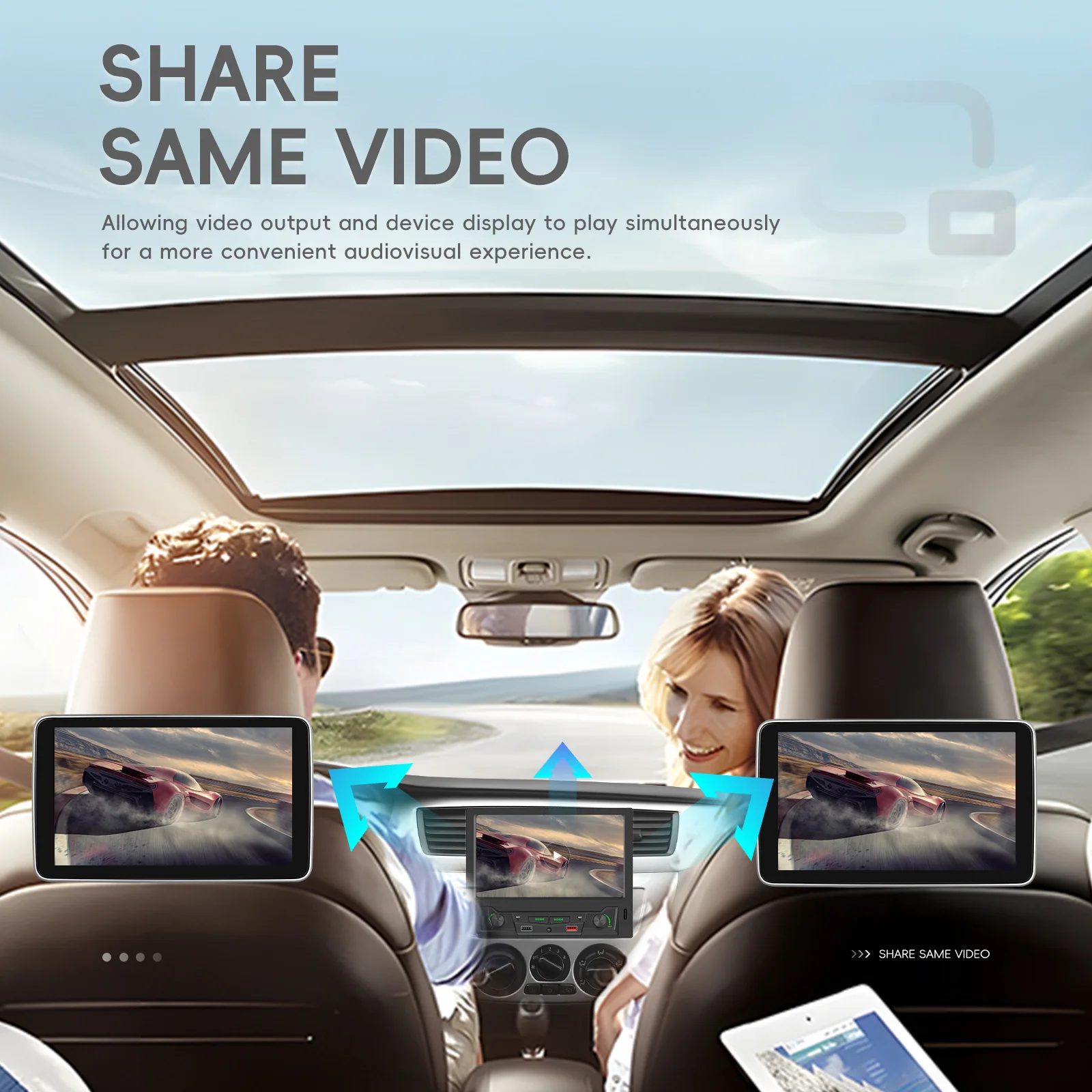 Camecho 1 DIN 8 بوصة الوجه خارج شاشة تعمل باللمس سيارة مشغل وسائط متعددة اللاسلكية أندرويد السيارات/CarPlay راديو السيارة أضواء ملونة ستيريو