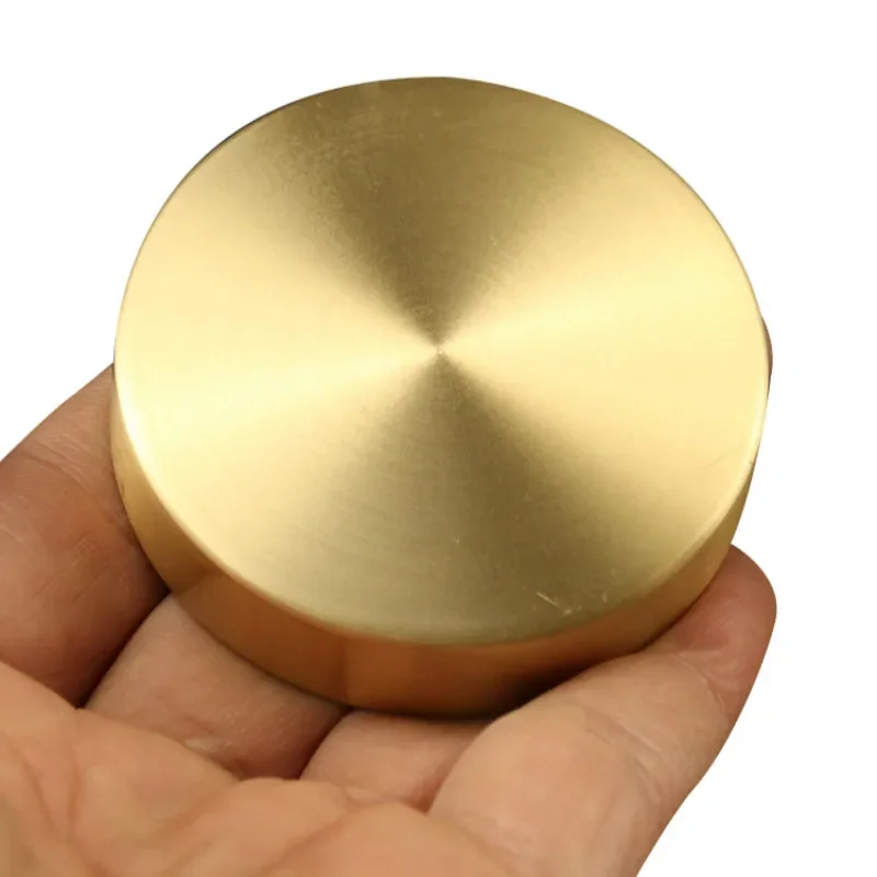 Round Paperweight Portable Chinese  Brass Paper Weight Metal Chinese Brush Pen Painting Paper Weight Metal Decoration