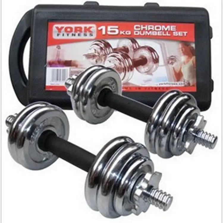 Factory cheapest automatic dumbbell barbell set 50kg home gym workout standard dumbbell set