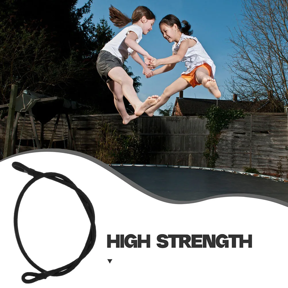 

4 pcs Elastic Replacement Cords Heavy Duty Bungee Rope For Net Binding Stretch Connection Safety Buckle High Elasticity Durable