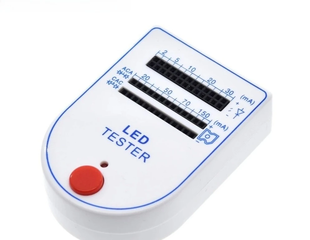 2~150mA Mini Portable LED Test Box, LED Light Bulb Battery Tester