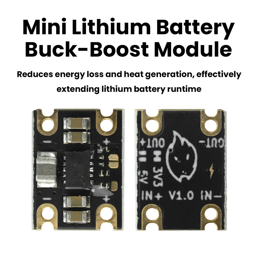 3.3V/5V Lithium Battery Automatic Voltage Regulator Step Up Down Power Module TPS63802 Boost Buck Board Low Ripple