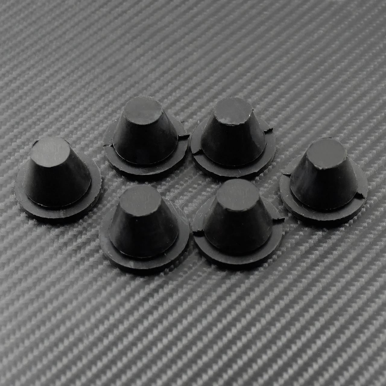 Motorcycle 6Pcs Rubber Side Cover Grommets Gasket Assortment For Harley Touring Street Electra Glide Road Glide FLHR 1996-2020