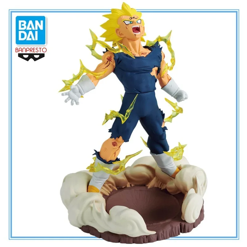 

In Stock Original BANDAI BANPRESTO Dragon Ball Bejīta Yonsei PVC 14cm Anime Character Model Collection Toys Gifts