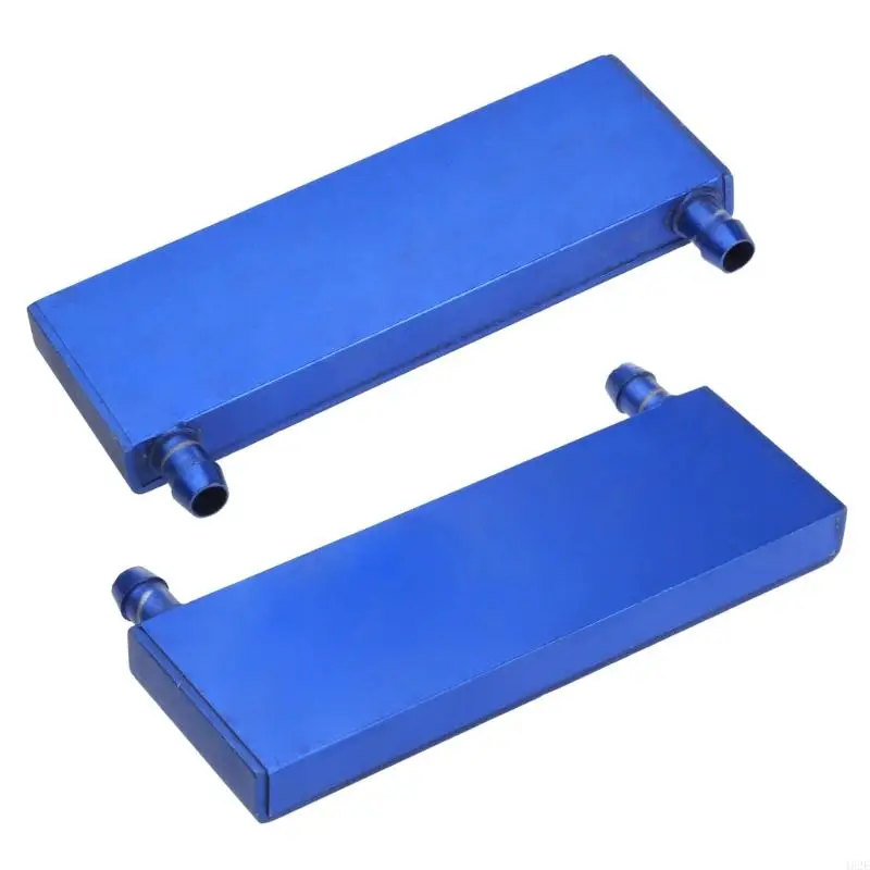 

462E 122mmx41mmx12mm Aluminum Water Cooling Block for CPU Graphics Radiator Heatsink