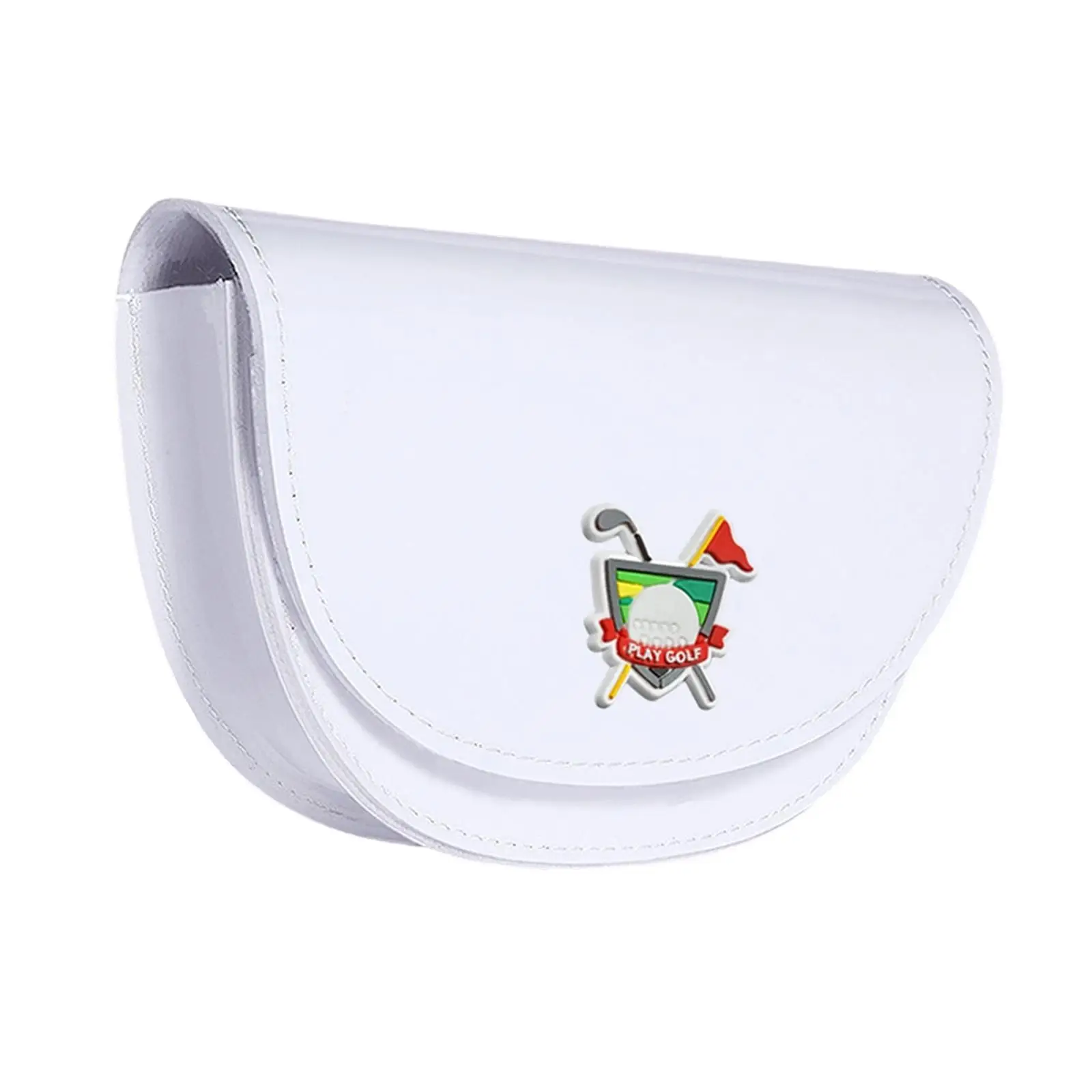 Versatile PU Leather Golf Rangefinder Case Waterproof Fanny Pack Carry Pouch Organizer for Golfers Men Women Outdoor