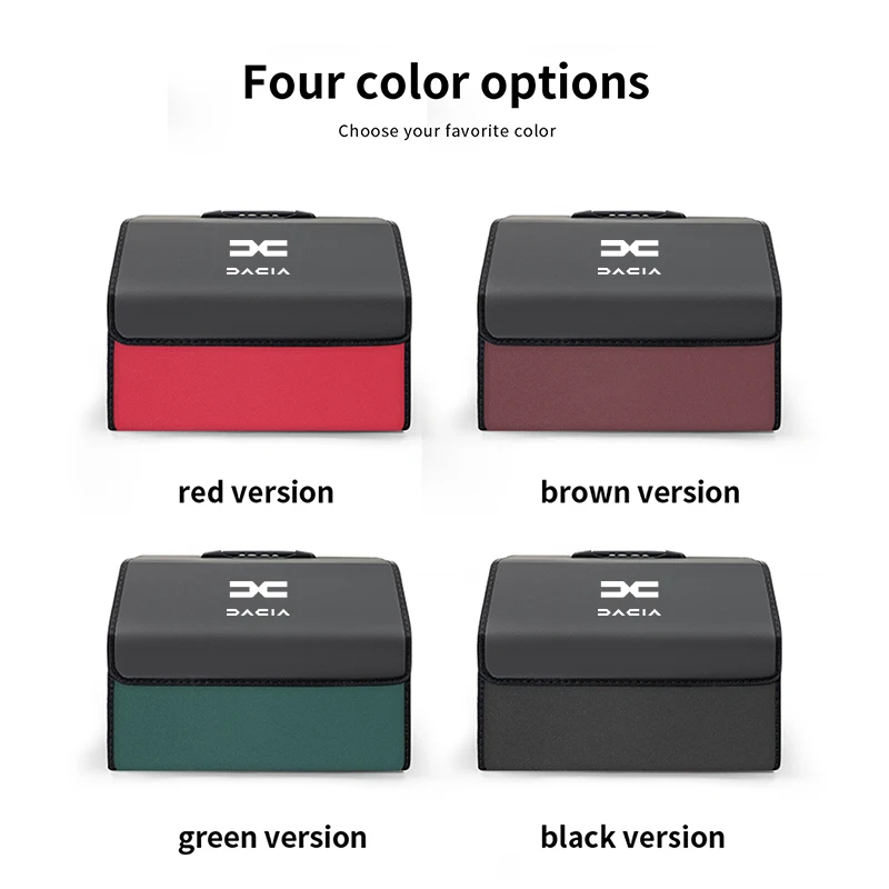 Car Specific Storage Box with Iarge Capacity Dual Color For Dacia Duster Logan Spring Sandero Stepway Dokker Lodgy Jogger Car S