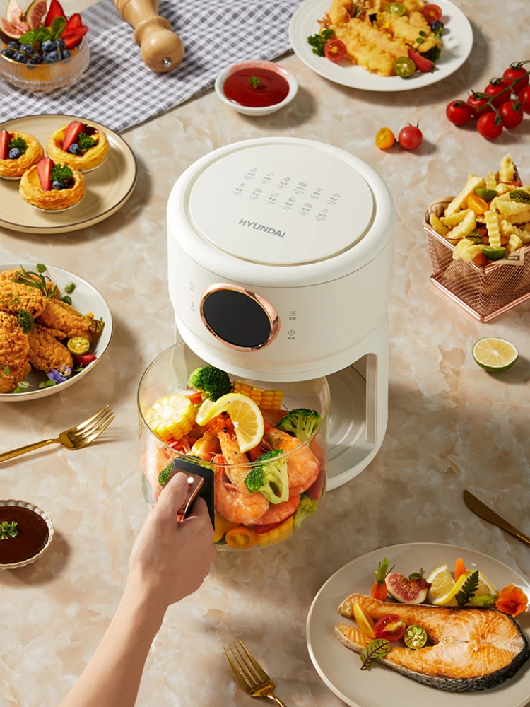 HYUNDAI Convection เครื่องทำความร้อนสำหรับ Home ผลิตภัณฑ์ในครัวเรือนภาพหม้อทอด Air Fryer ห้องเครื่องทำความร้อนฤดูหนาวอุ่น220V House