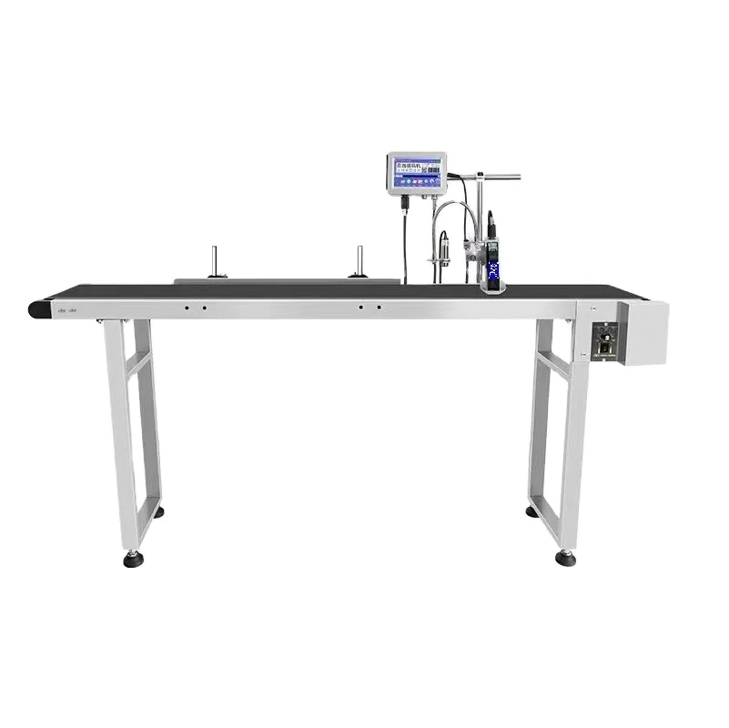 

High-quality intelligent online plastic bag printing machine with automatic date marking coding inkjet printer