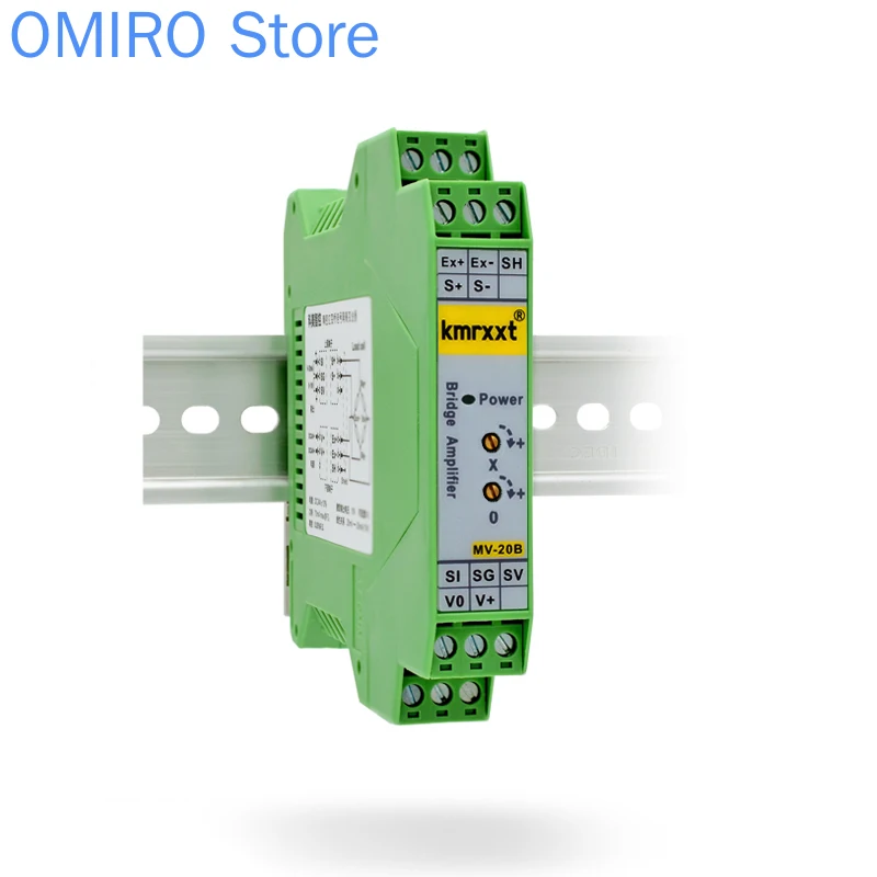 

Precision Weighing Transmitter Strain Bridge Force Measuring Pressure Tension Millivolt MV Signal Amplifier