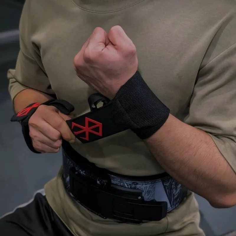 One Piece Naruto Berserk DRAGON BALL Demon Slayer Gym Sports Weight Lifting Wrist Wraps Wristband Training Straps Protector view 4