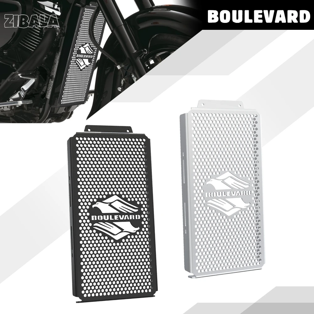

For Suzuki VL800 / VL800 INTRUDER C800 / BOULEVARD C50 2005-2022-2023-2024 Motorcycle Radiator Grille Cover Guard Protection